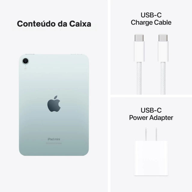 iPad Mini (7º Geração) Wi-Fi - 256GB - Azul - Imagem 6