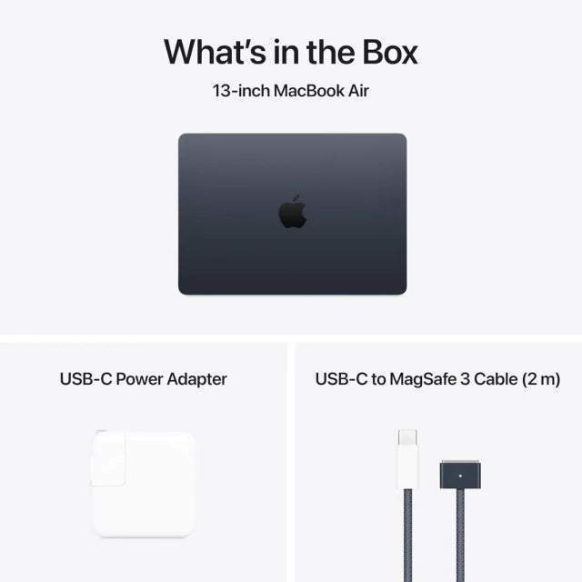 MacBook Air 13" - M4 - 24GB - 512GB SSD - Meia-noite - Imagem 7