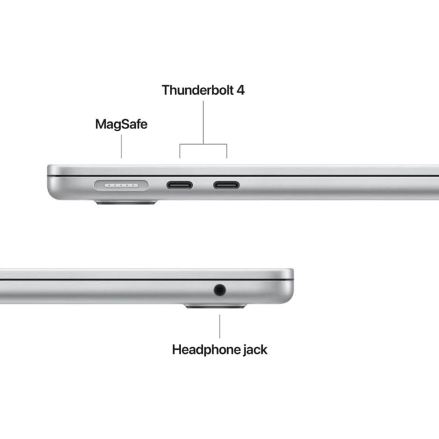 MacBook Air 13" - M5 - 16GB (CPU 10 | GPU 8) - 512GB SSD - Prateado - Imagem 6