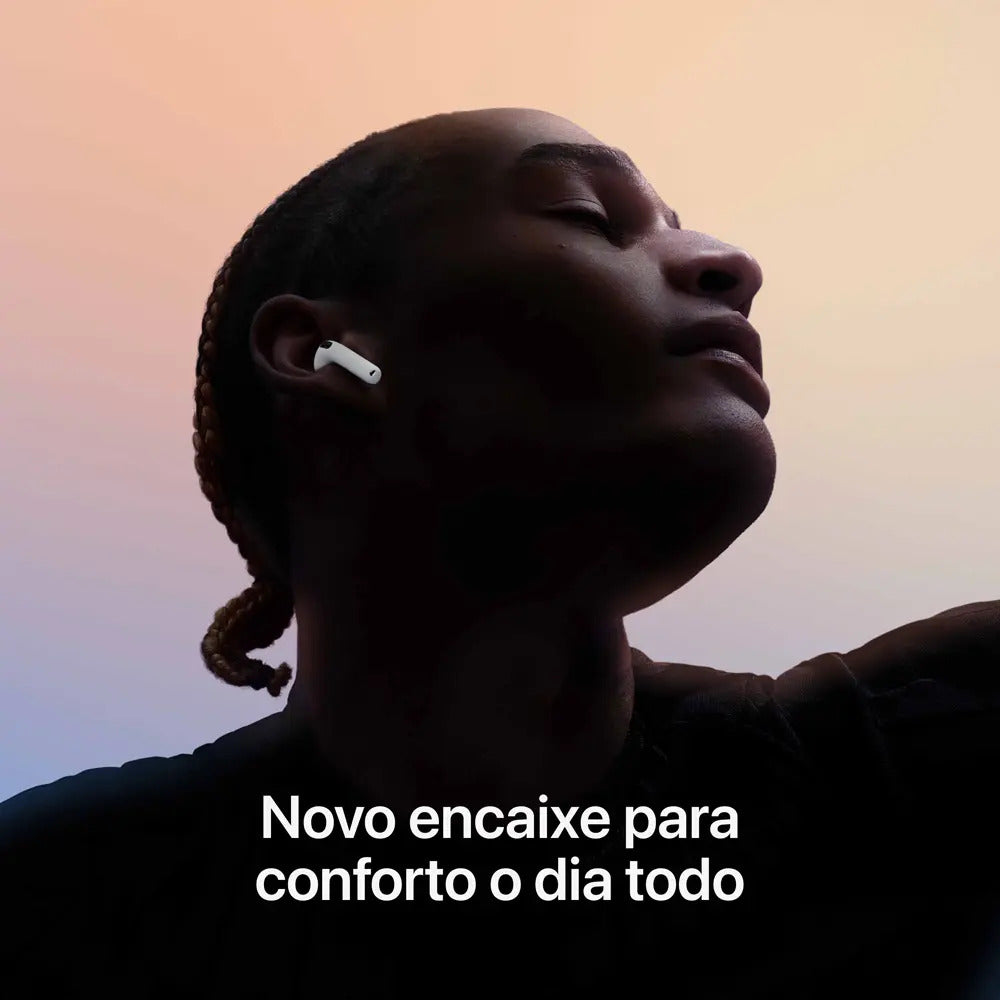 Apple AirPods 4 com Cancelamento Ativo de Ruído - Imagem 6