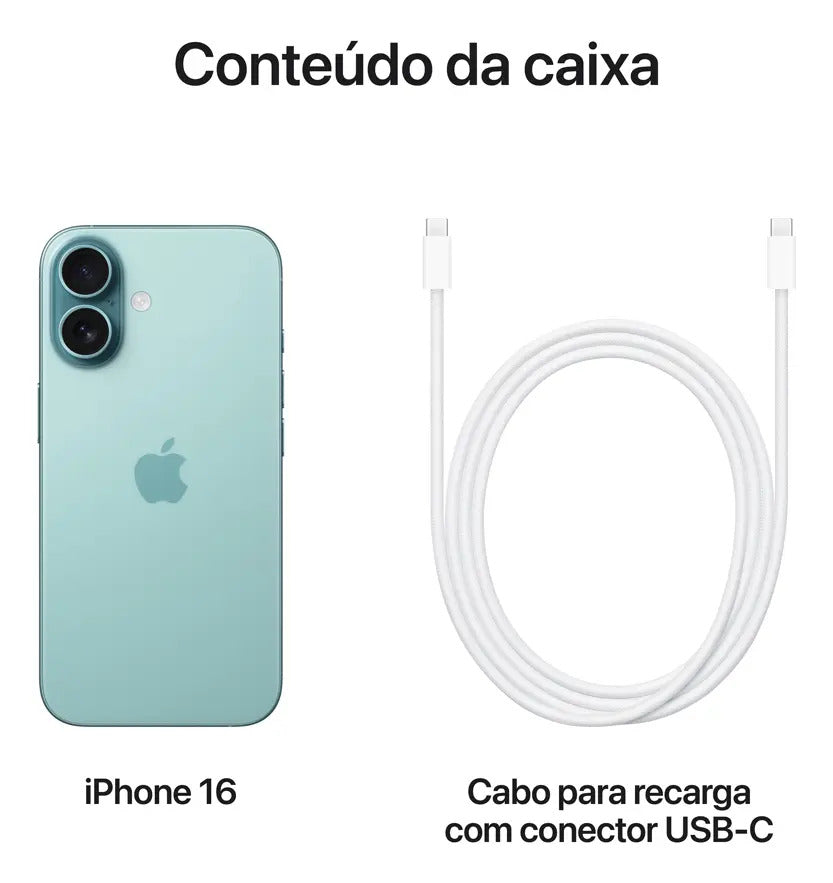 Apple iPhone 16 128GB Verde-Acinzentado - Imagem 9