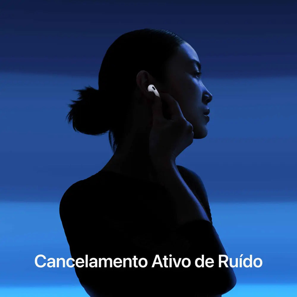Apple AirPods 4 com Cancelamento Ativo de Ruído - Imagem 5