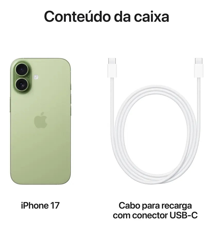 Apple iPhone 17 512GB Sálvia - Imagem 8