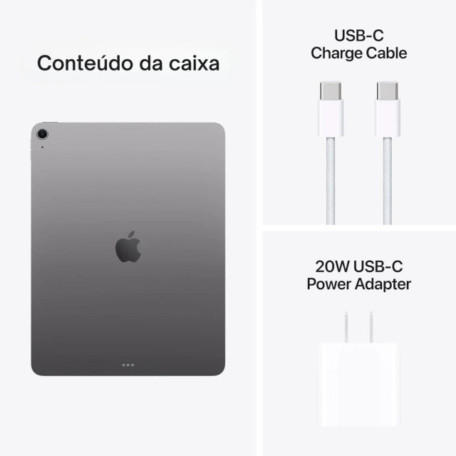 iPad Air M3 - 11" - Wi-Fi - 128GB - Cinza espacial - Imagem 6
