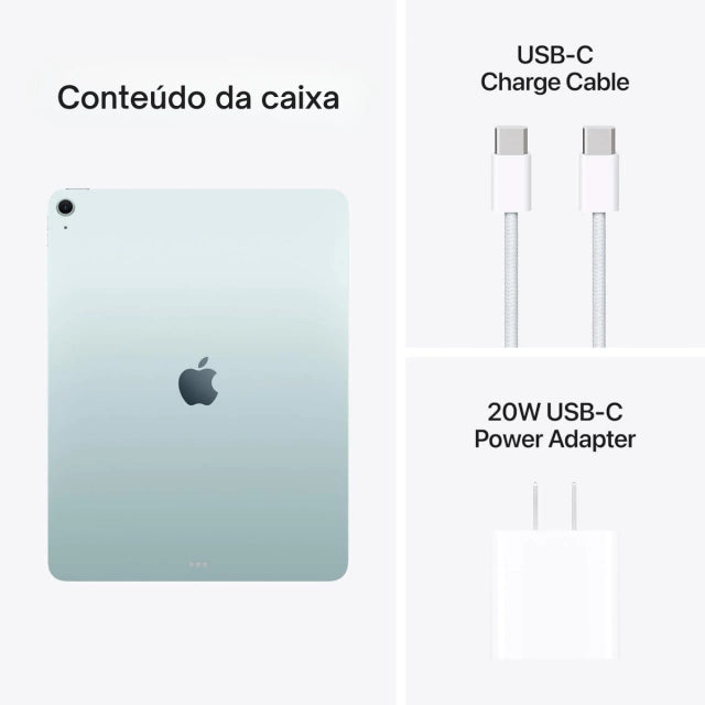 iPad Air M4 - 11" - Wi-Fi - 256GB - Azul - Imagem 6